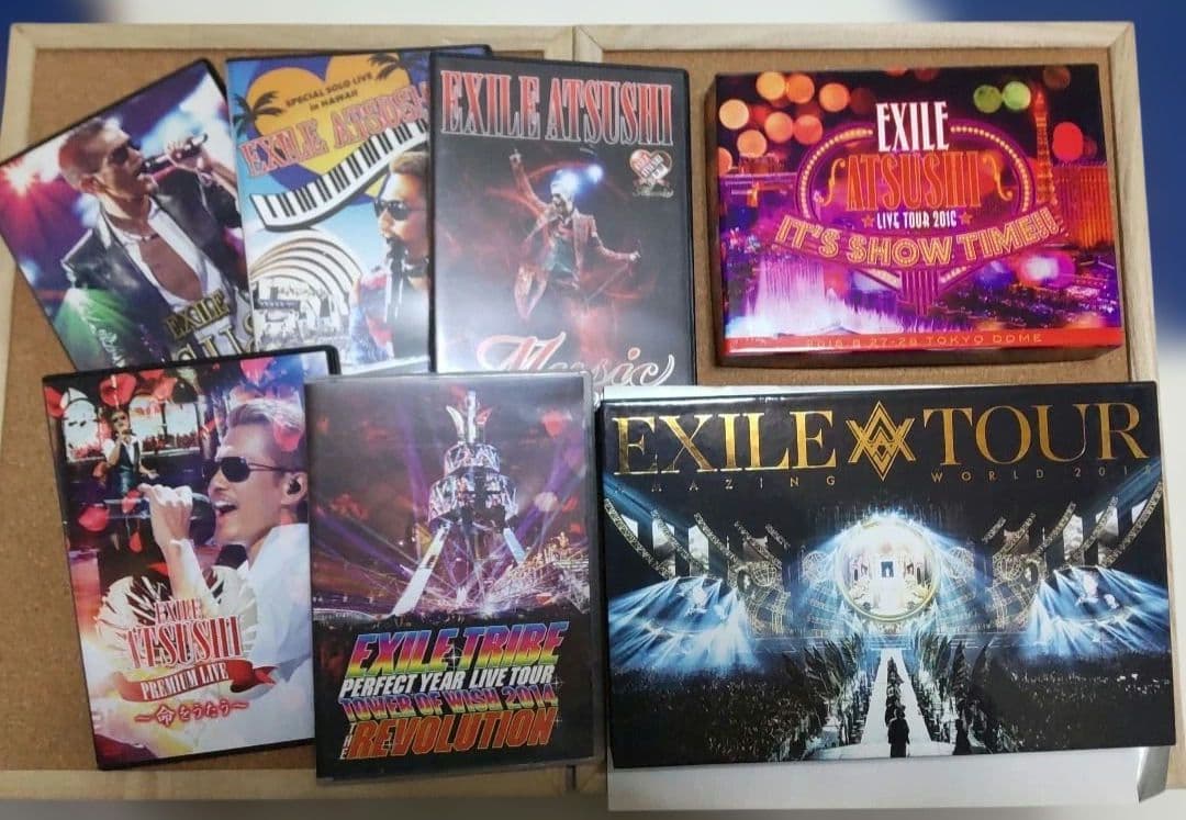 【EXILE中期】EXILE ATSUSHI ソロライブツアー DVD セット