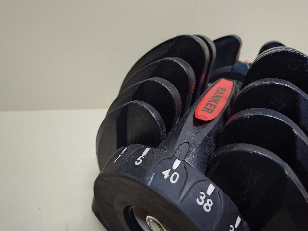 TOP FILM 可変式 ダンベル 40kg 重量調節 可変式ダンベル ②