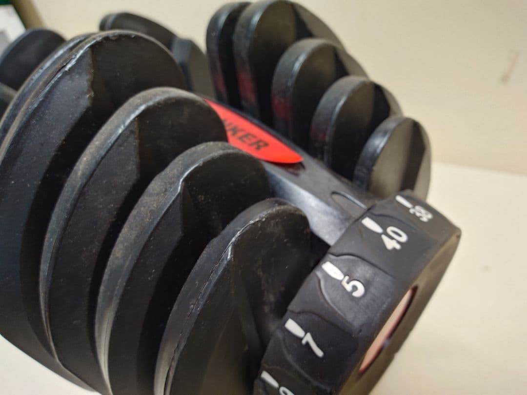 TOP FILM 可変式 ダンベル 40kg 重量調節 可変式ダンベル ②