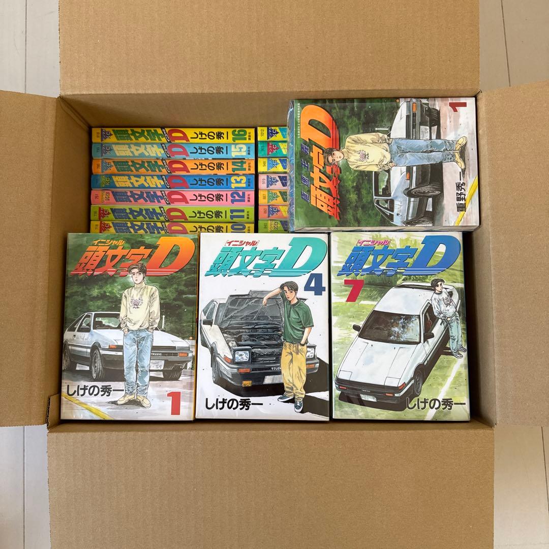 【全巻初版】頭文字D全48巻＋おまけ4冊セット　しげの秀一　講談社
