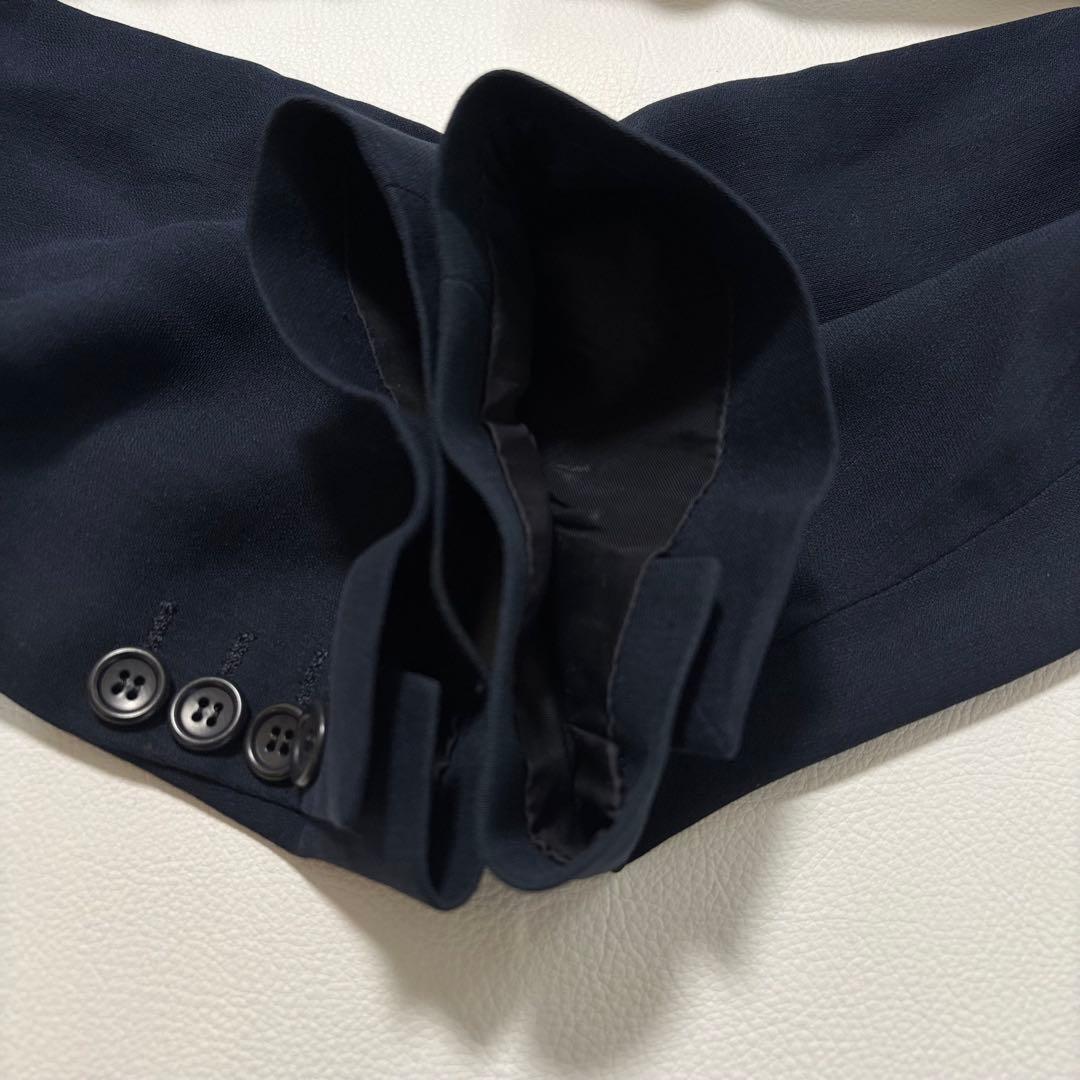 美品 希少 ヒューゴボス シルクウール 2XL スーツ セットアップ ダブル