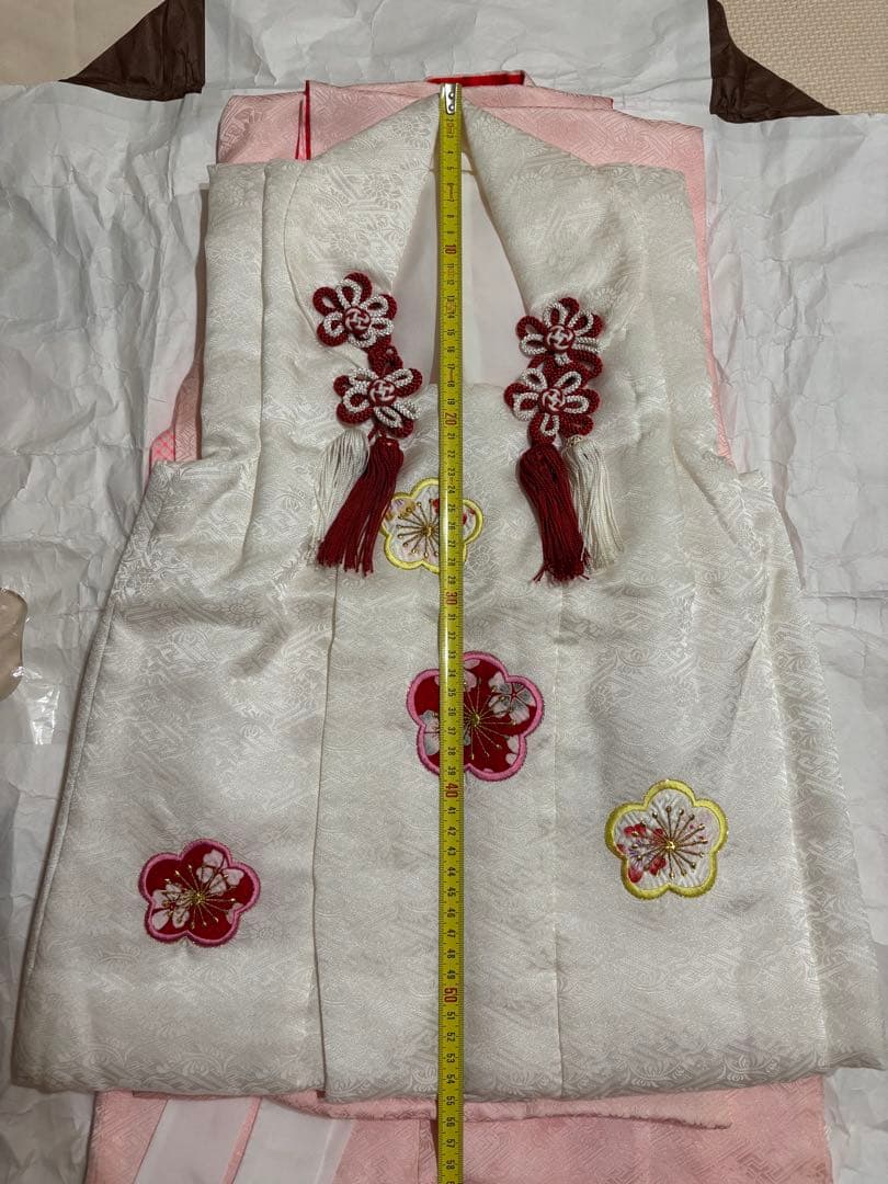 [値下げ]七五三　3歳　正絹　被布　着物