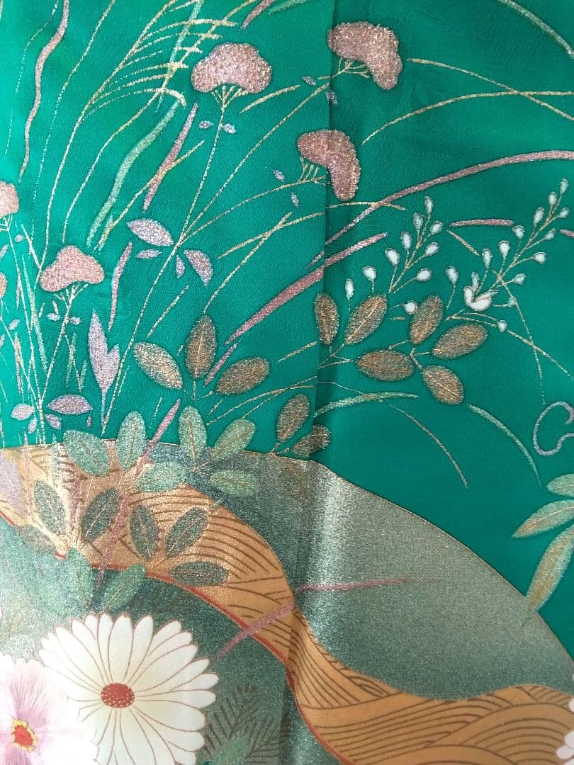 振袖フルセット、正絹振袖、成人式、重ね衿帯揚げ帯締め、西陣袋帯、長襦袢