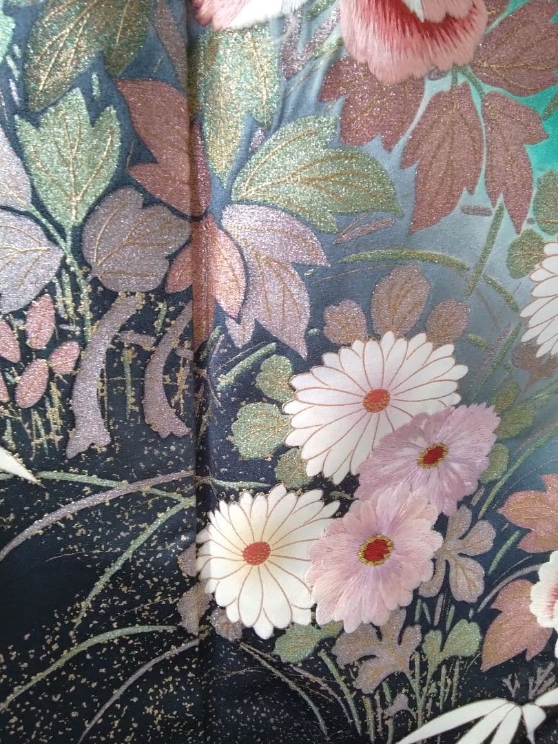 振袖フルセット、正絹振袖、成人式、重ね衿帯揚げ帯締め、西陣袋帯、長襦袢