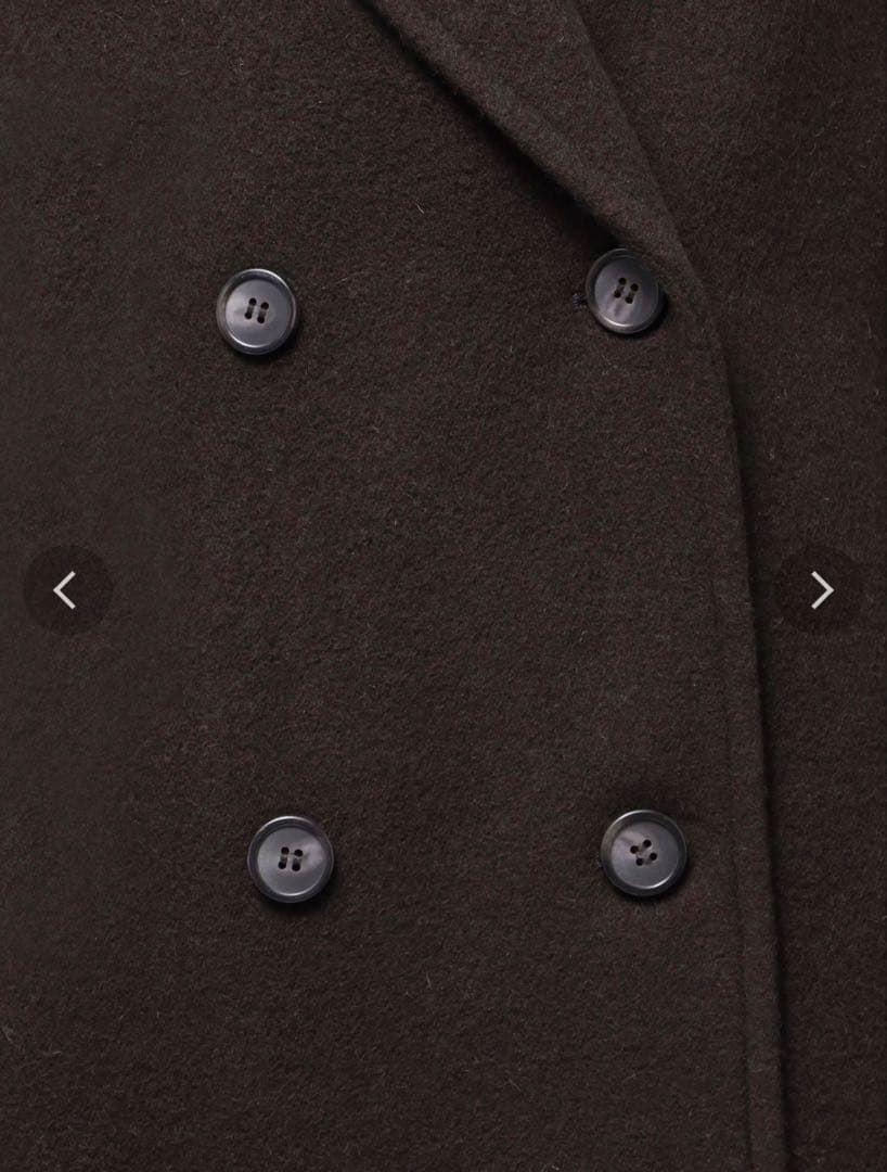 MERCURYDUO マーキュリーデュオ ウールチェスターコートダークブラウン