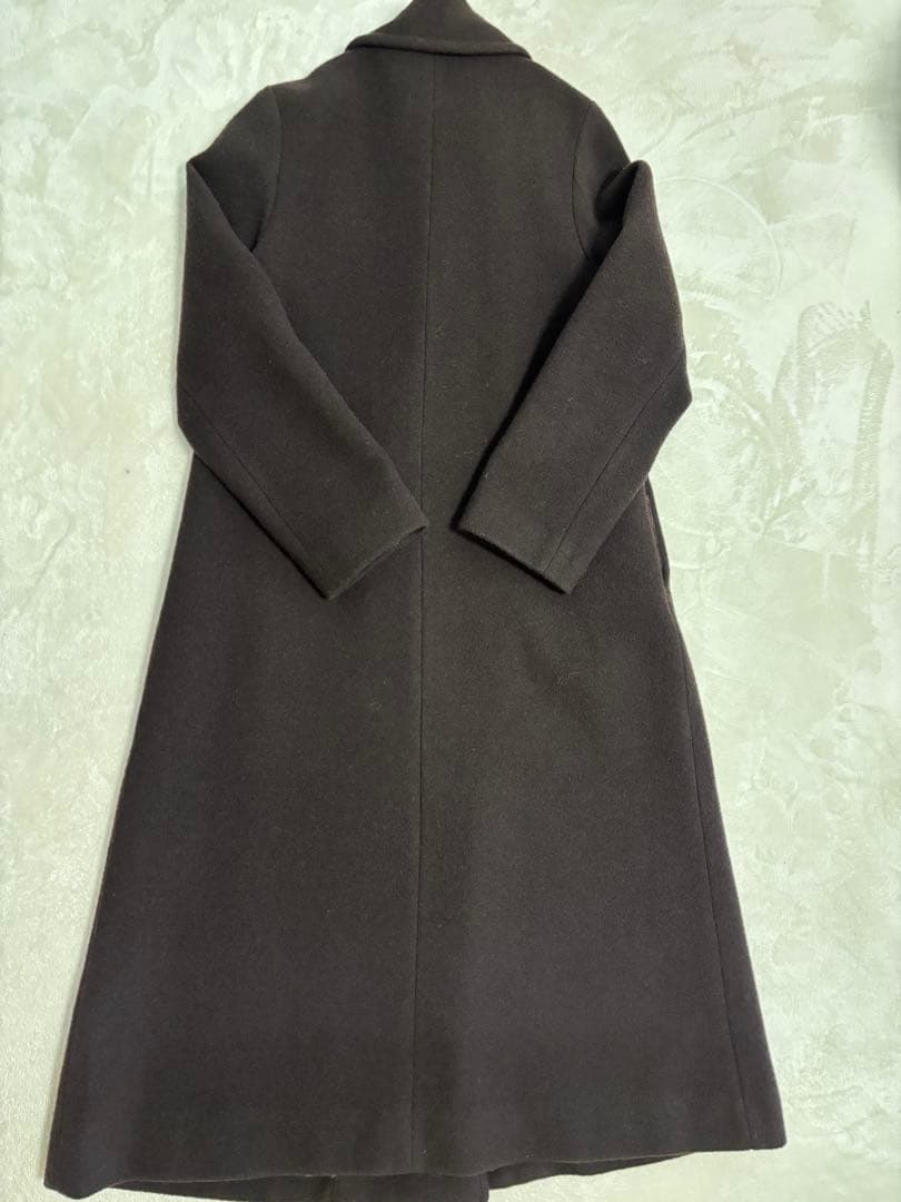 MERCURYDUO マーキュリーデュオ ウールチェスターコートダークブラウン