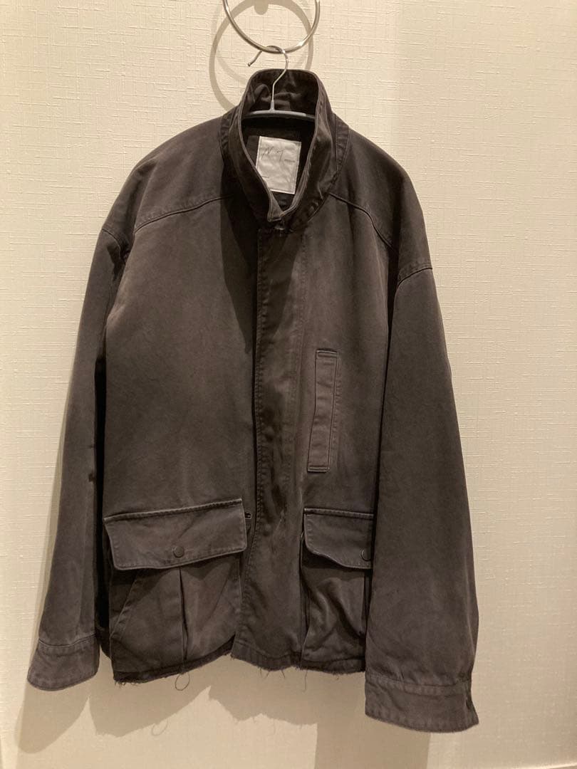 ANCELLM HIGHCOUNT DRILL AGING JACKET 新品