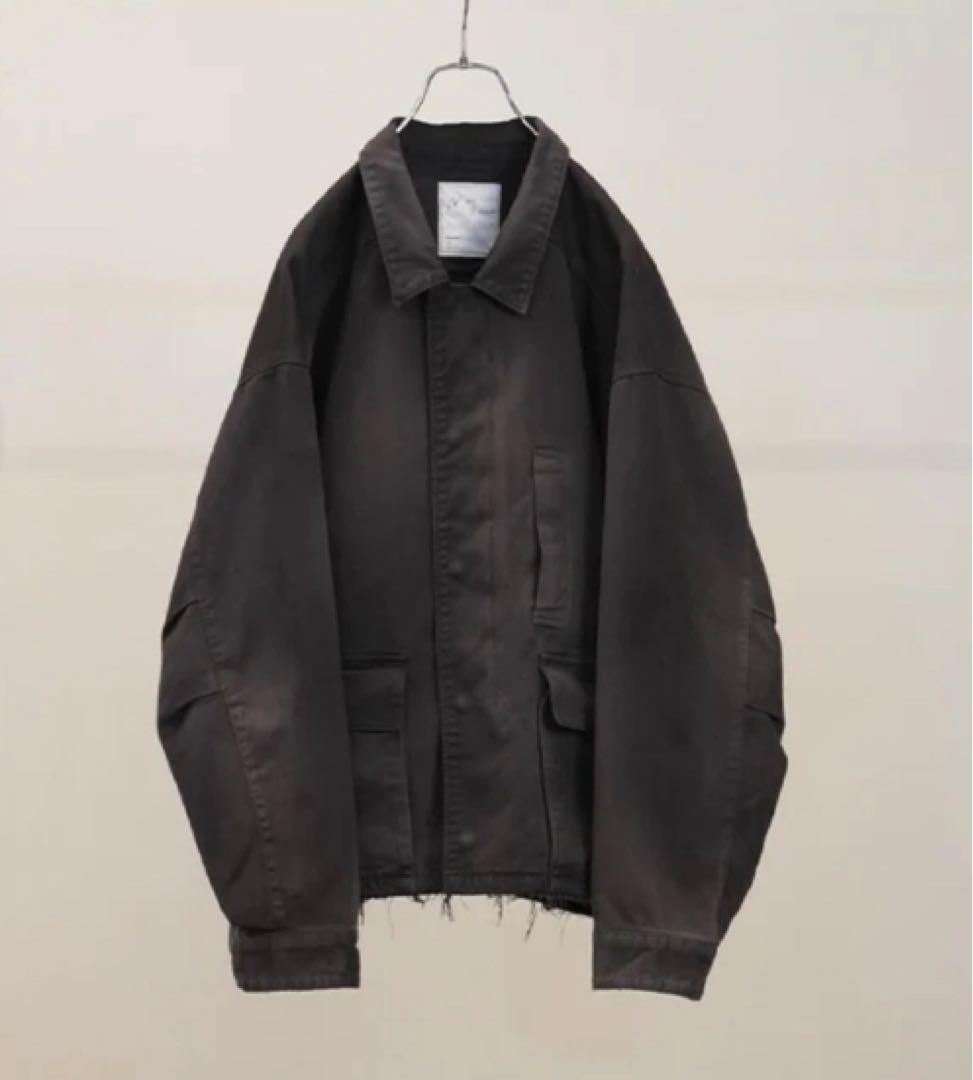 ANCELLM HIGHCOUNT DRILL AGING JACKET 新品