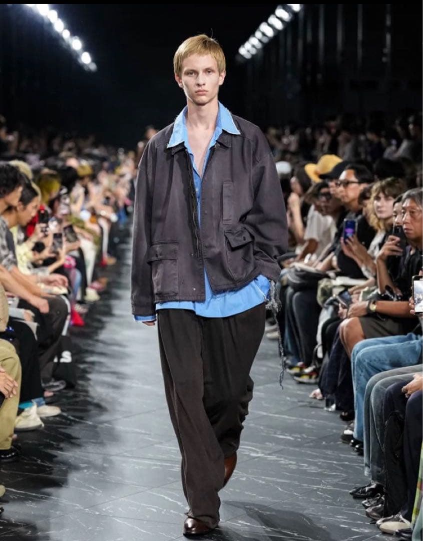 ANCELLM HIGHCOUNT DRILL AGING JACKET 新品