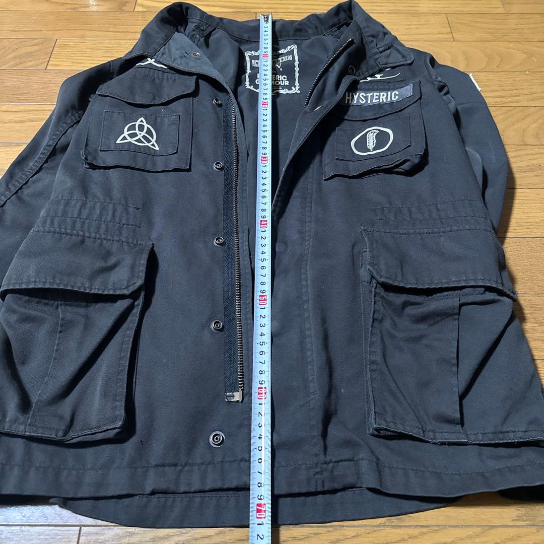 ＊レッドツェッペリン×HYSTERIC GLAMOUR ミリタリージャケットS
