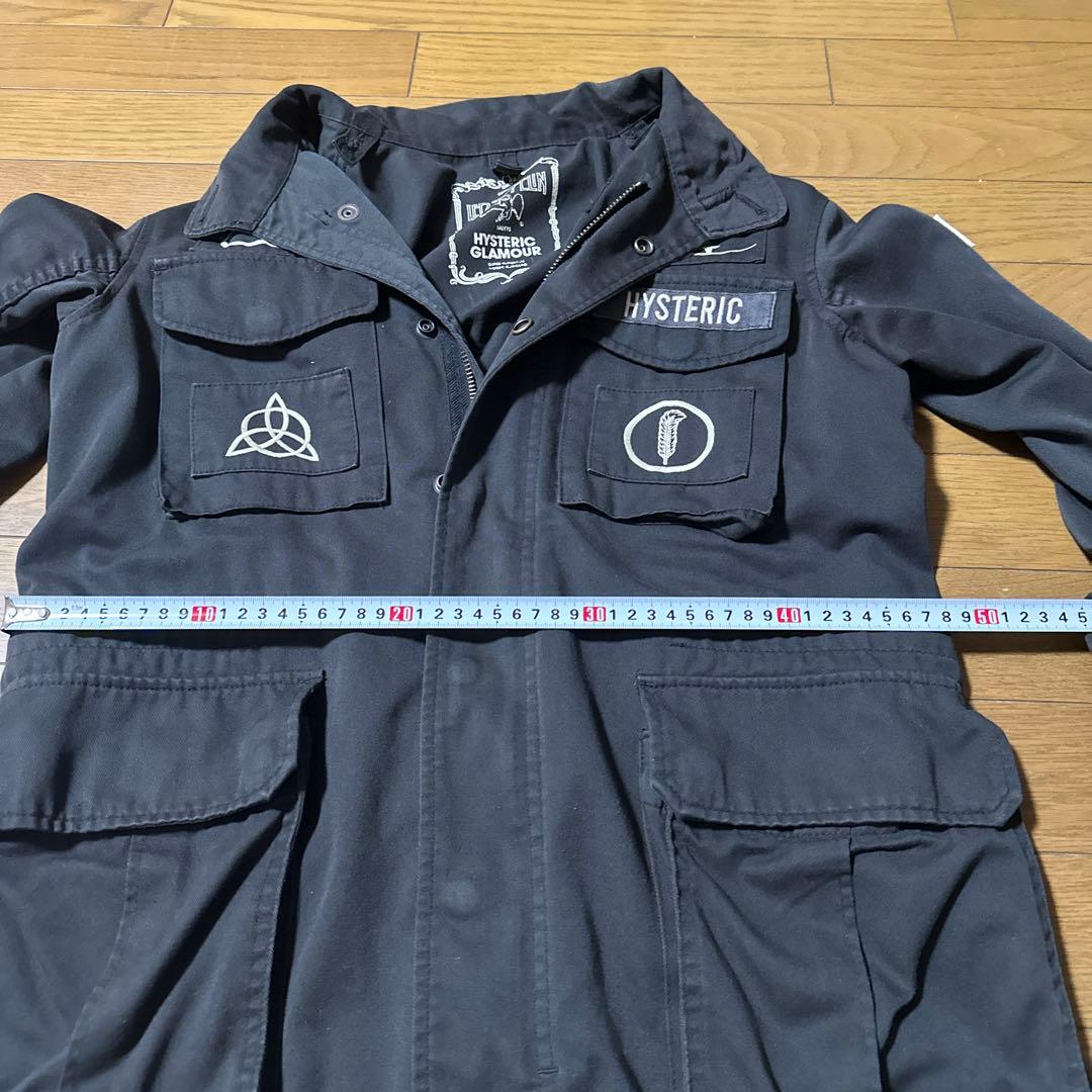＊レッドツェッペリン×HYSTERIC GLAMOUR ミリタリージャケットS