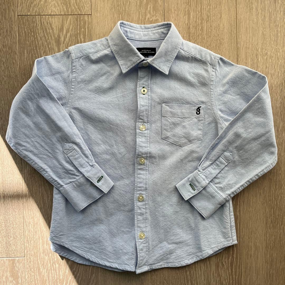 【美品】120cm スーツ ジャケット 子供 男の子 卒園式 入学式 セレモニー