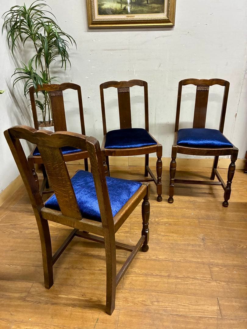 枯鐵　ダイニングチェアー2脚