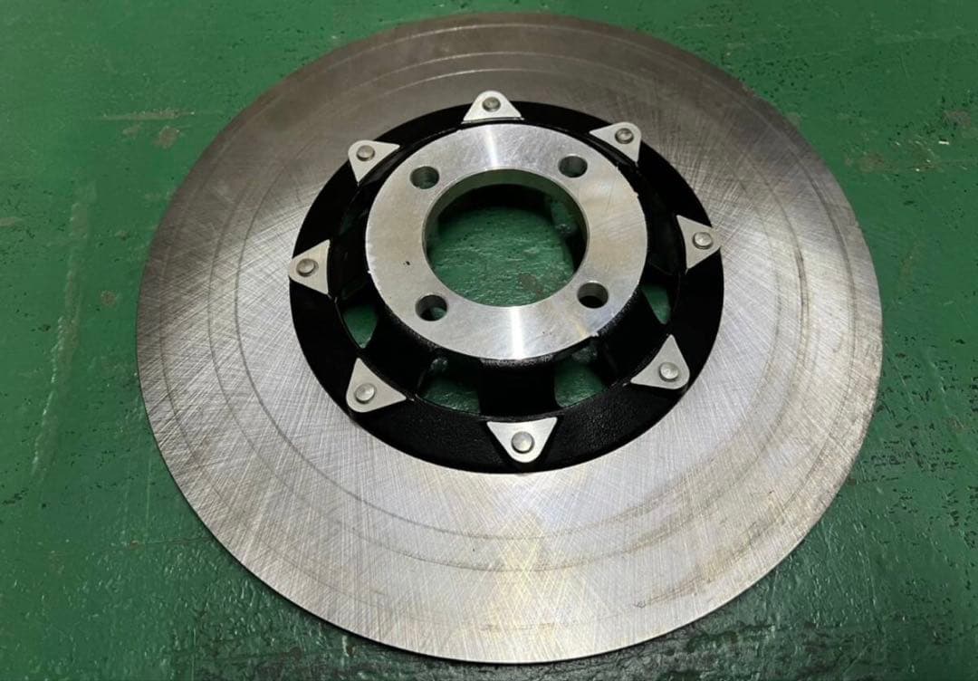 Z400FX　リアディスクローター　トレンチ黒　KHF