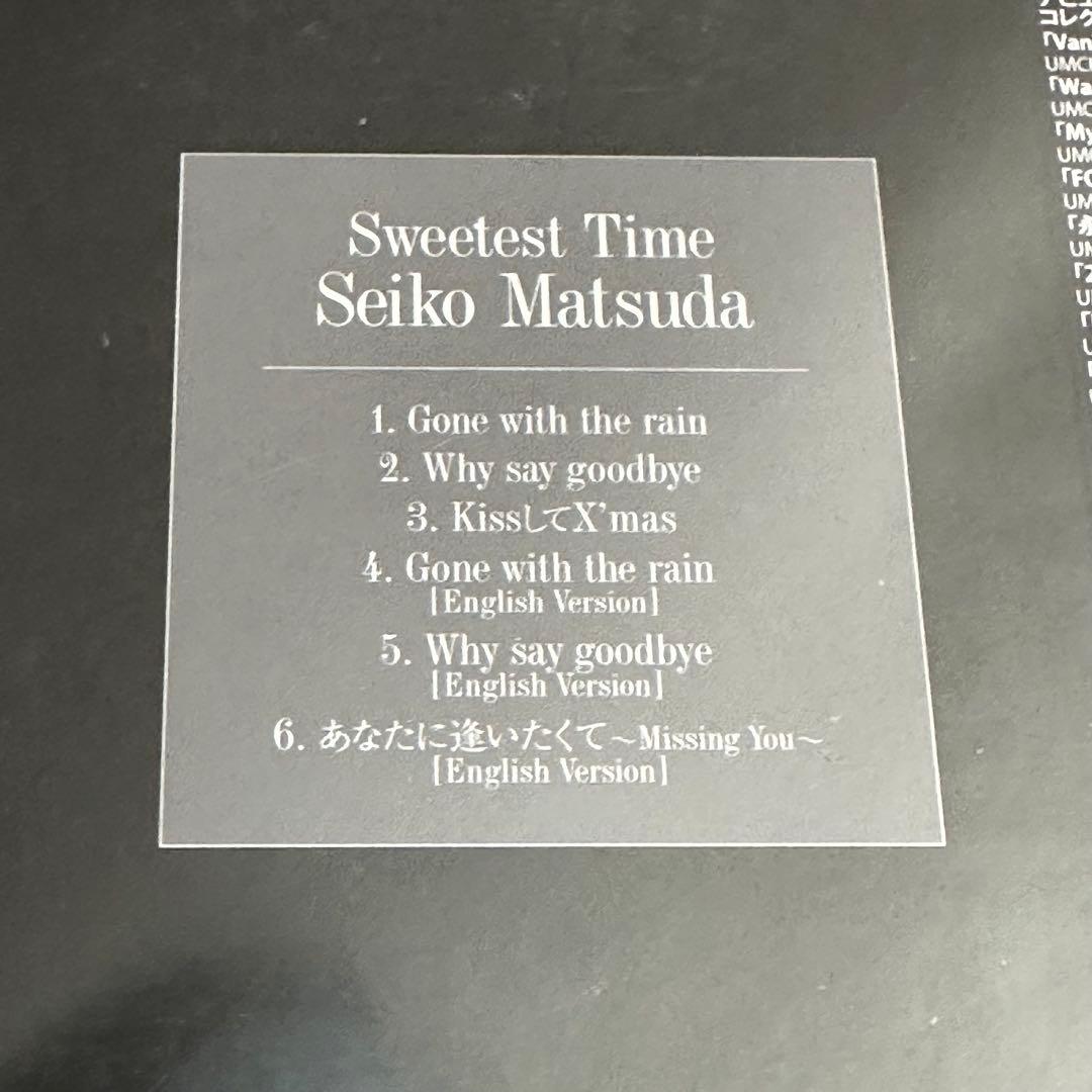 松田聖子/Sweetest Time(紙ジャケット仕様)/CD
