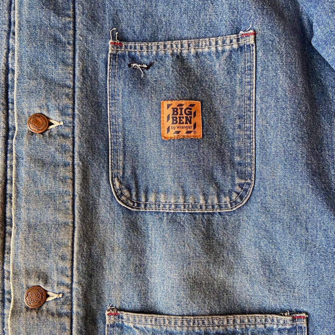 BIGBEN デニム カバーオール 裏地ブランケットUSA製70s 80s
