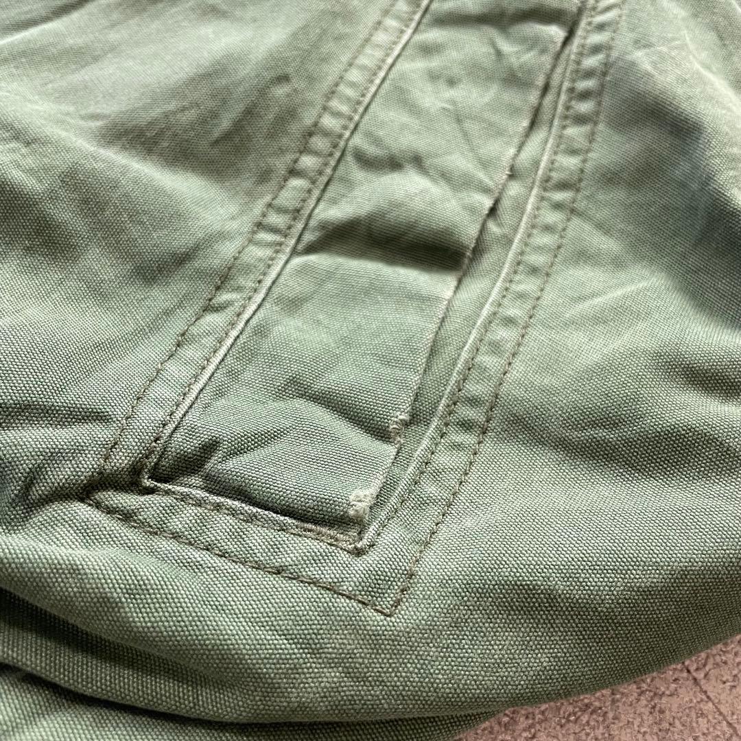 90s LANDS’END Leather Collar Hunting XL