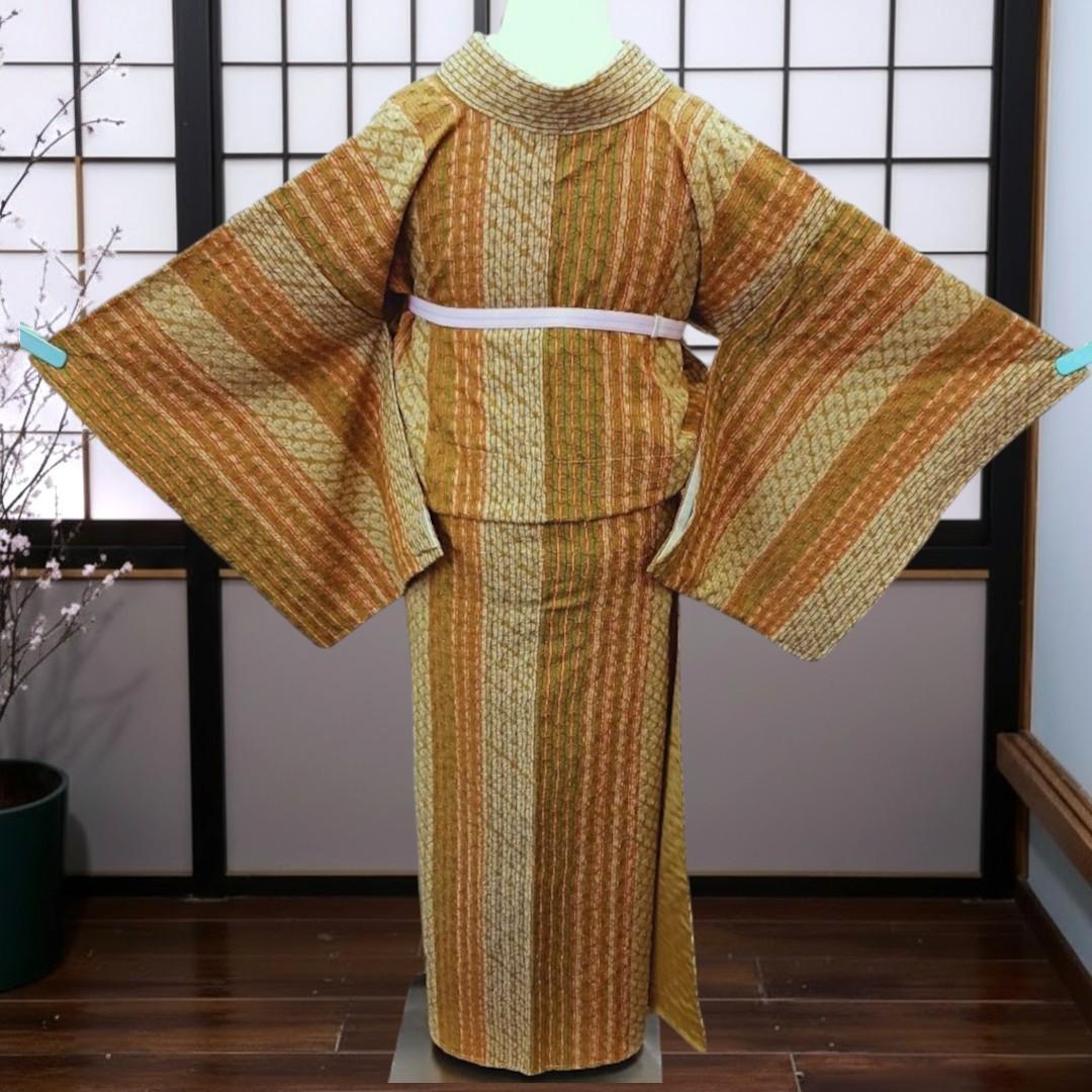 せっちゃんページ　☆本場結城玉紬 結城しぼり