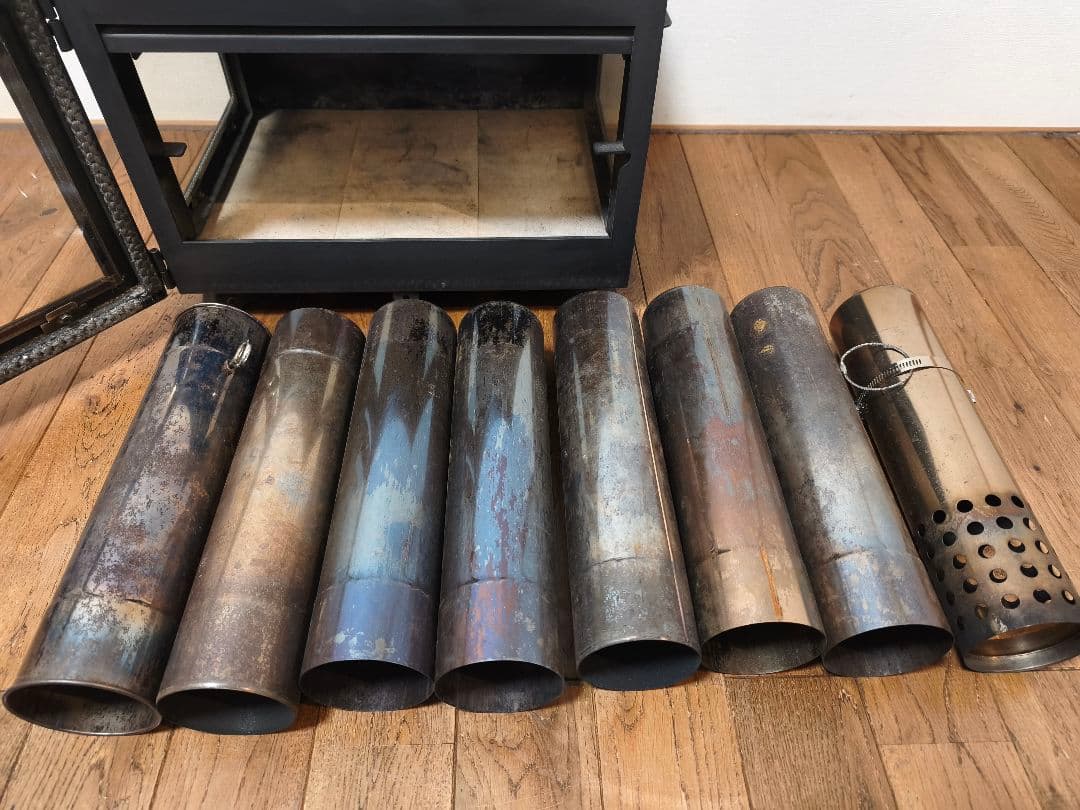 【大人気品】高級 Mt.SUMI 薪ストーブ AURA ver2【改良版】延長脚