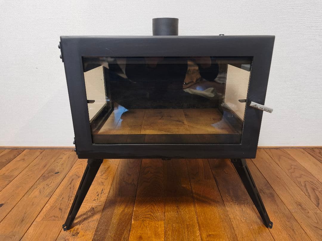 【大人気品】高級 Mt.SUMI 薪ストーブ AURA ver2【改良版】延長脚