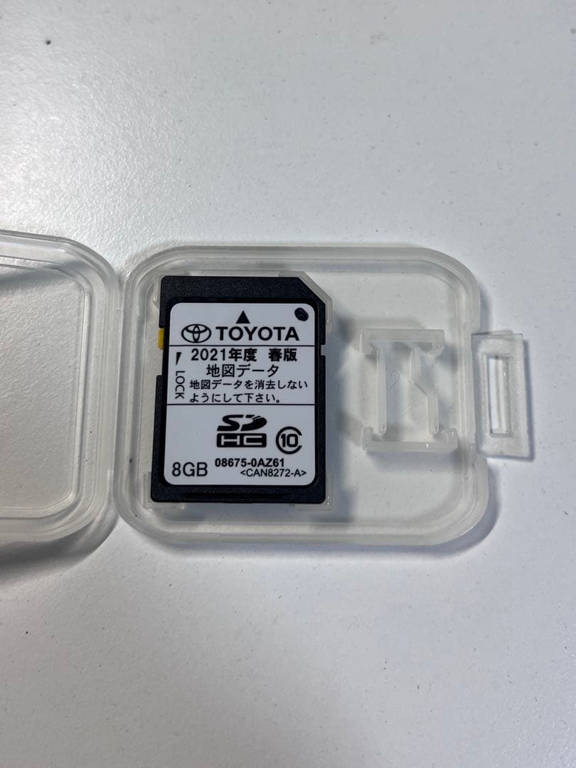 トヨタ 純正 NSCP-W64 2021年 春版 地図データ更新 SDカード最新