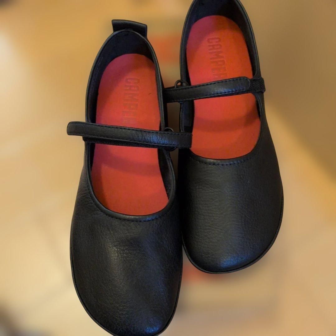 CAMPER フラットシューズ K201365-019 ブラック EU39