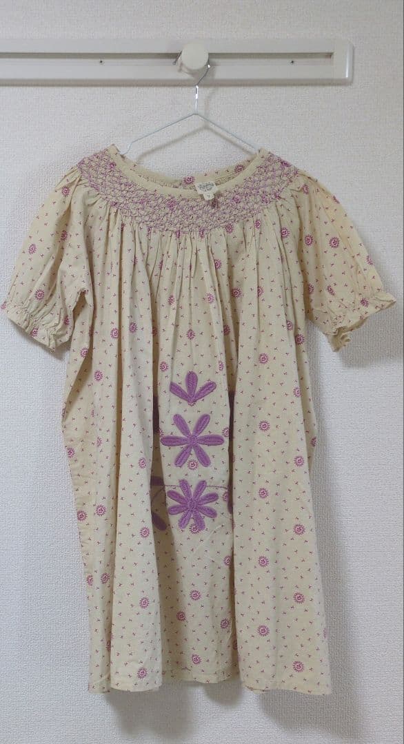 あさま。Apolina 半袖ワンピース 7-9Y