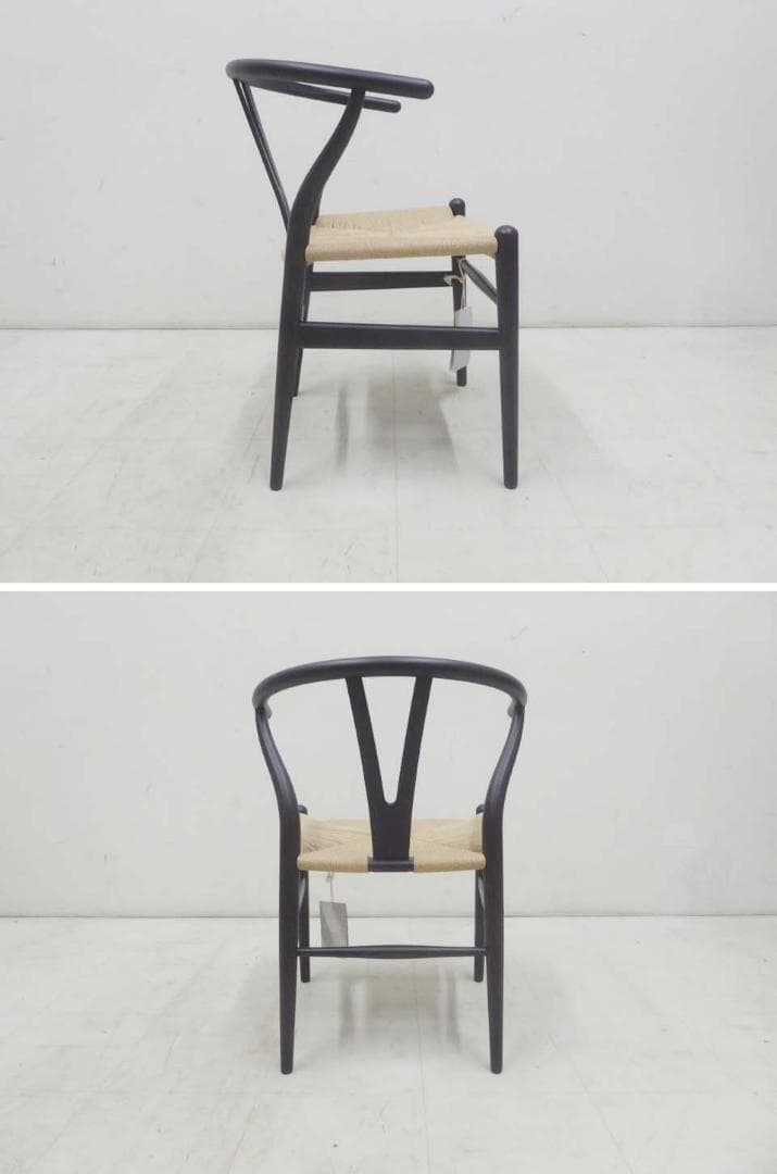 新品 正規品■カールハンセン＆サン■CH24 Yチェア Soft Black-5