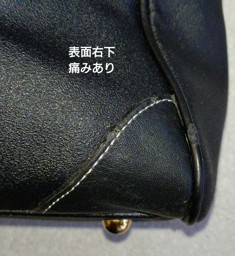 難あり　BURBERRY GOLF（バーバリーゴルフ）ボストンバッグ ブラック