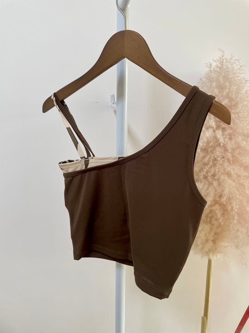 ハーレー 新品紙タグ付き⭐️2点セット❗️パネルレギンス＆アシンメトリーブラ水陸両用