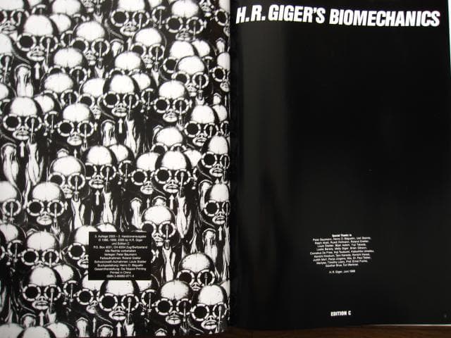 H. R. Gigers Biomechanics　H.R. ギーガー