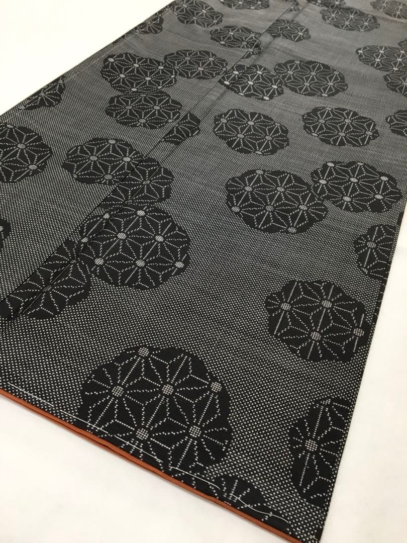 ご成約　２点おまとめ　洒落た大人の【本場大島紬】一元式　正絹　逸品❗️裄長め