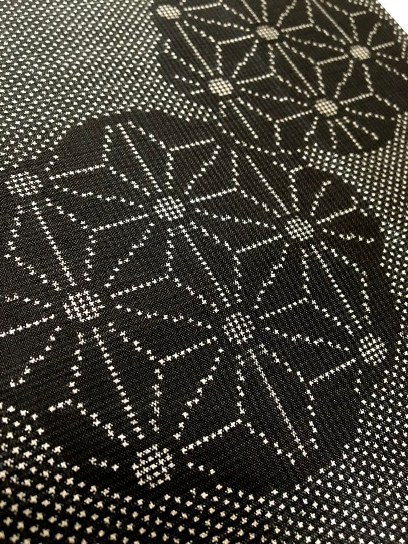 ご成約　２点おまとめ　洒落た大人の【本場大島紬】一元式　正絹　逸品❗️裄長め