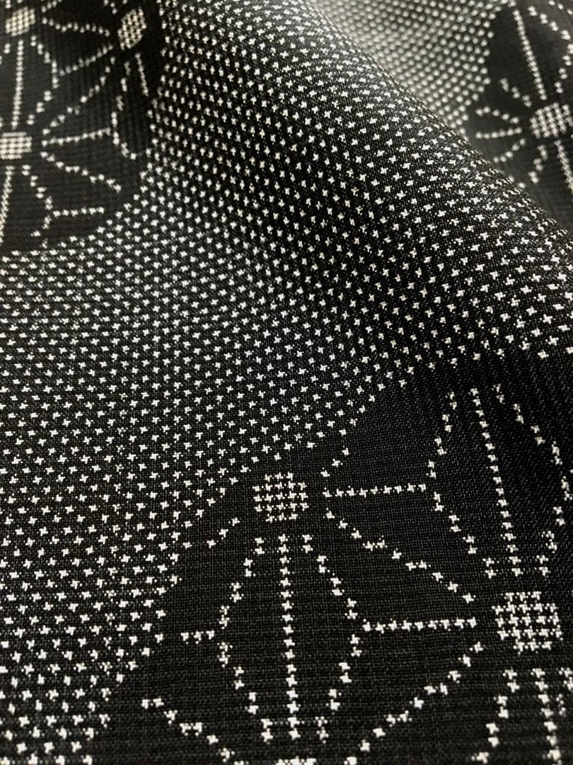 ご成約　２点おまとめ　洒落た大人の【本場大島紬】一元式　正絹　逸品❗️裄長め