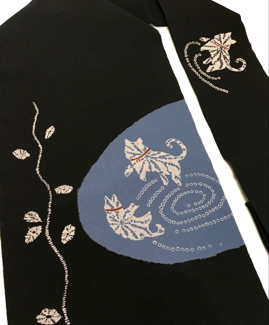 ご成約　２点おまとめ　洒落た大人の【本場大島紬】一元式　正絹　逸品❗️裄長め