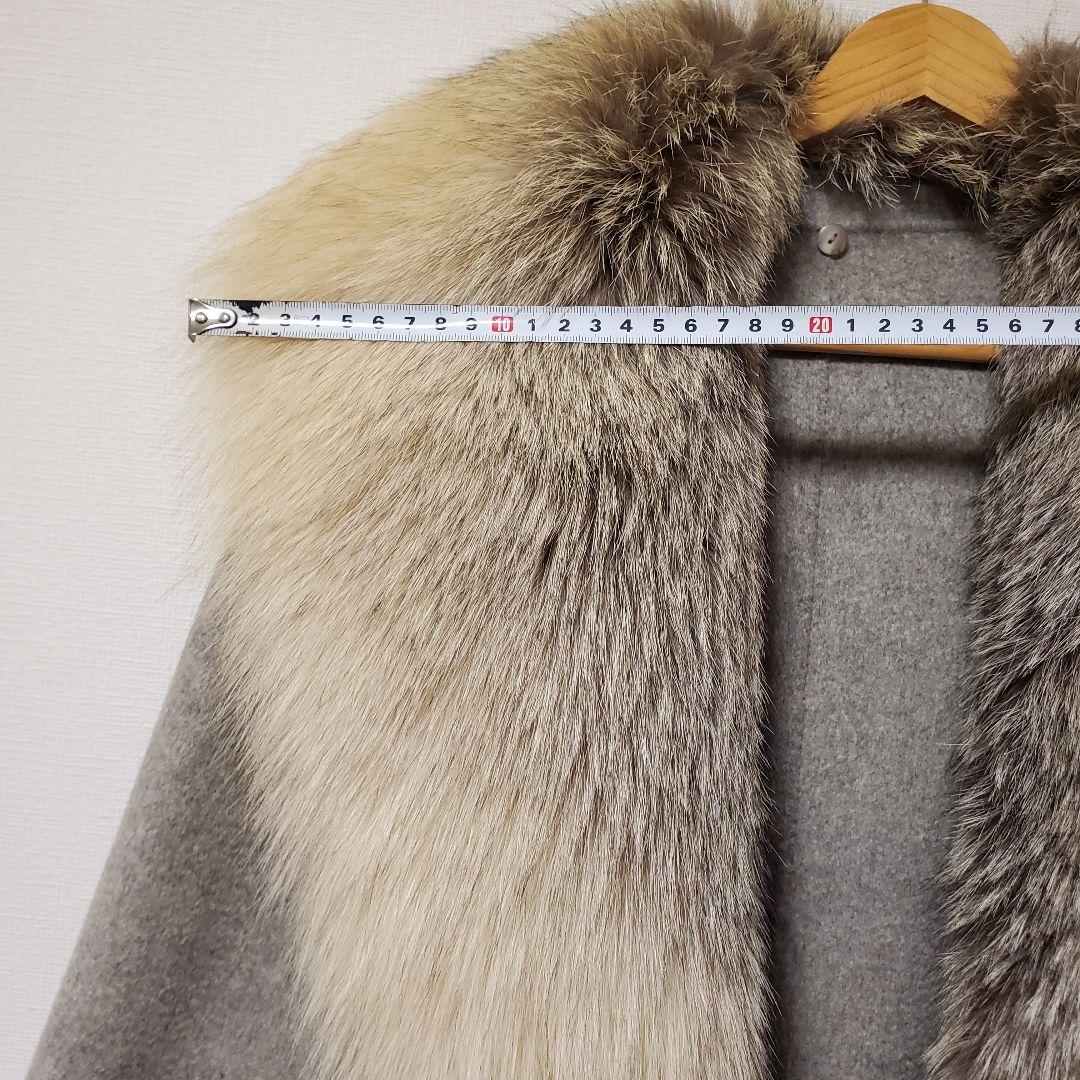 ジャケット・アウター archive grunge fox fur coat cashmere y2k