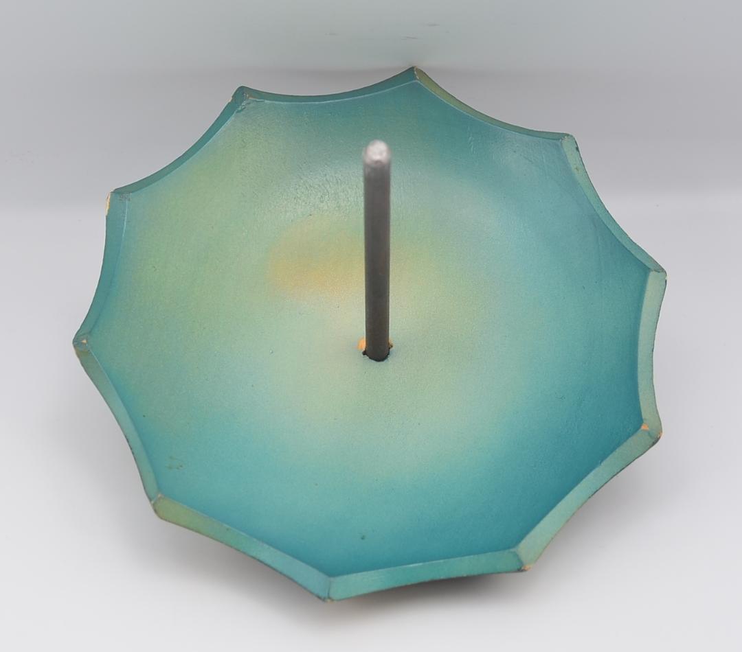 雨の中を走る　ANRI　サラケイ　木彫り人形　イタリア　高さ26ｃｍ　レア