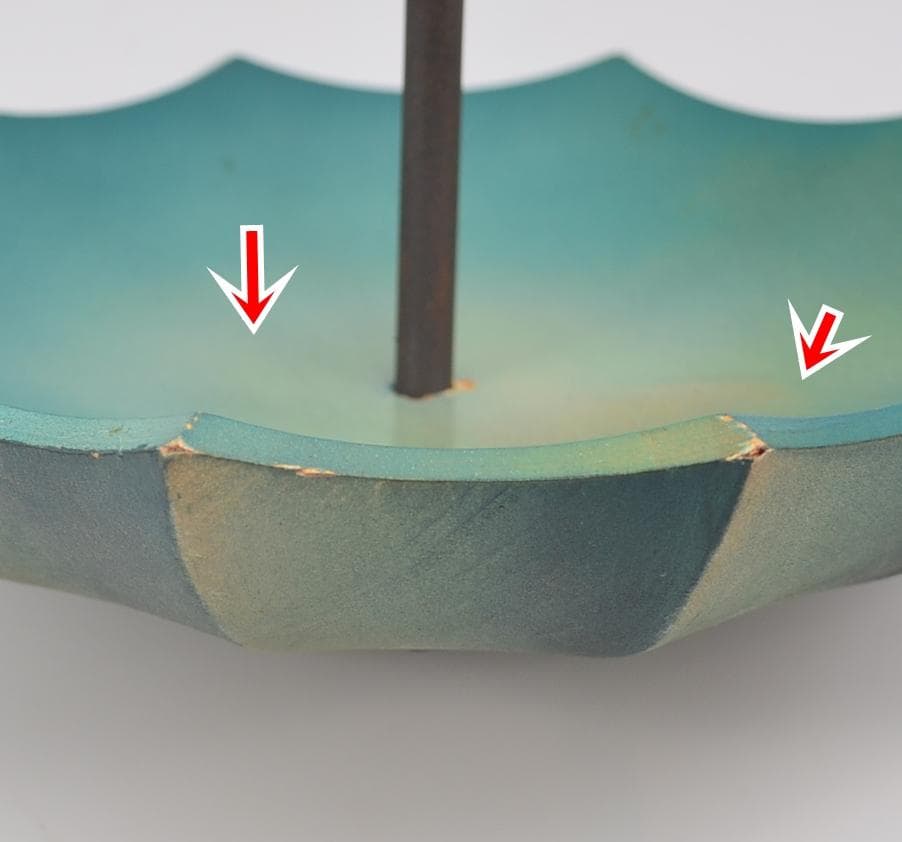 雨の中を走る　ANRI　サラケイ　木彫り人形　イタリア　高さ26ｃｍ　レア