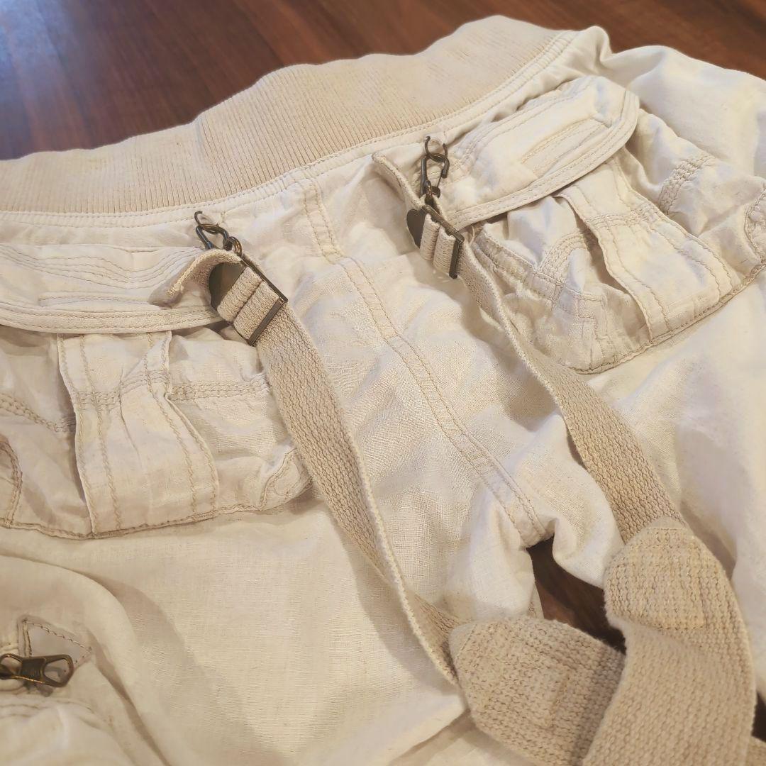 【archive】00's y2k goa カーゴパラシュートパンツ グランジ