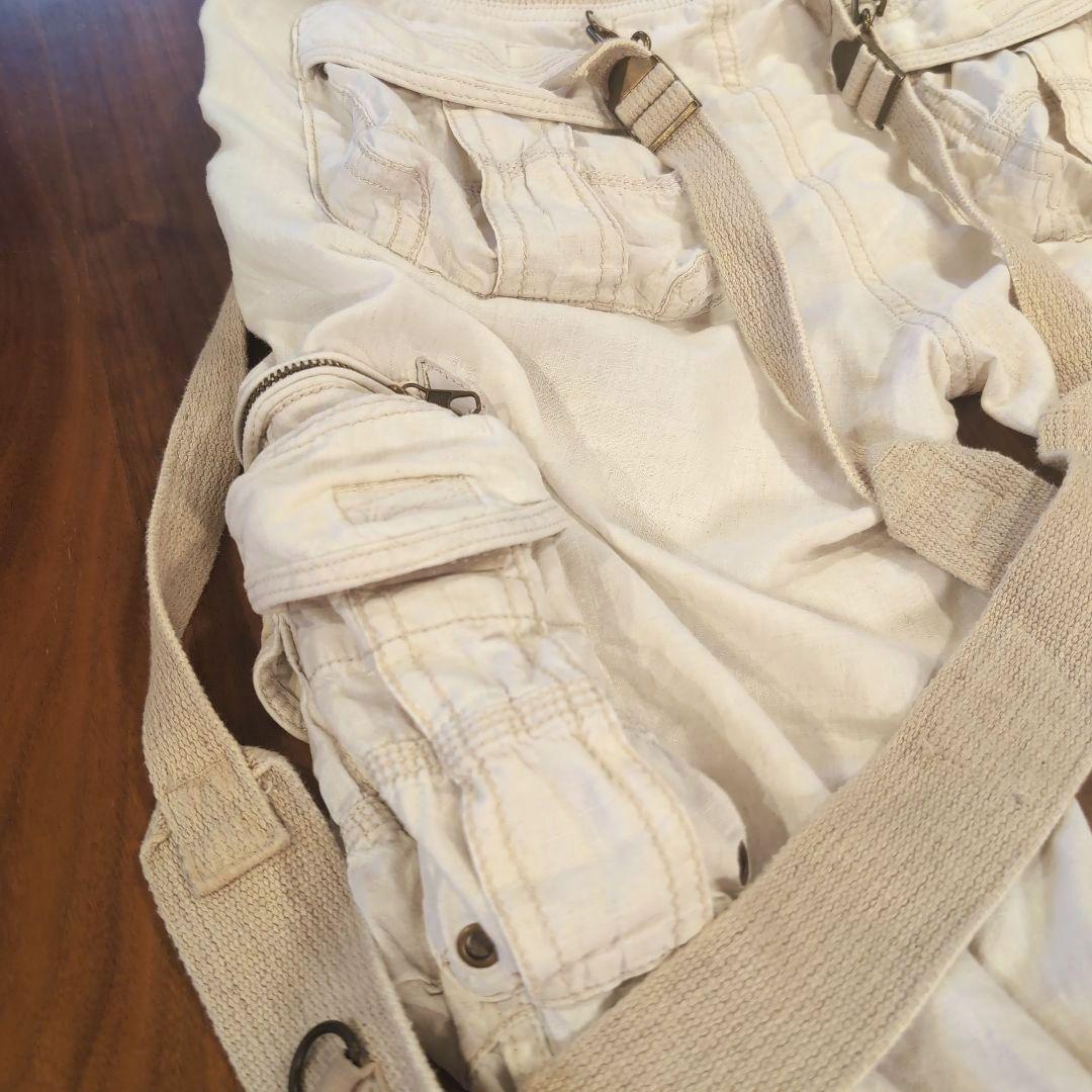 【archive】00's y2k goa カーゴパラシュートパンツ グランジ