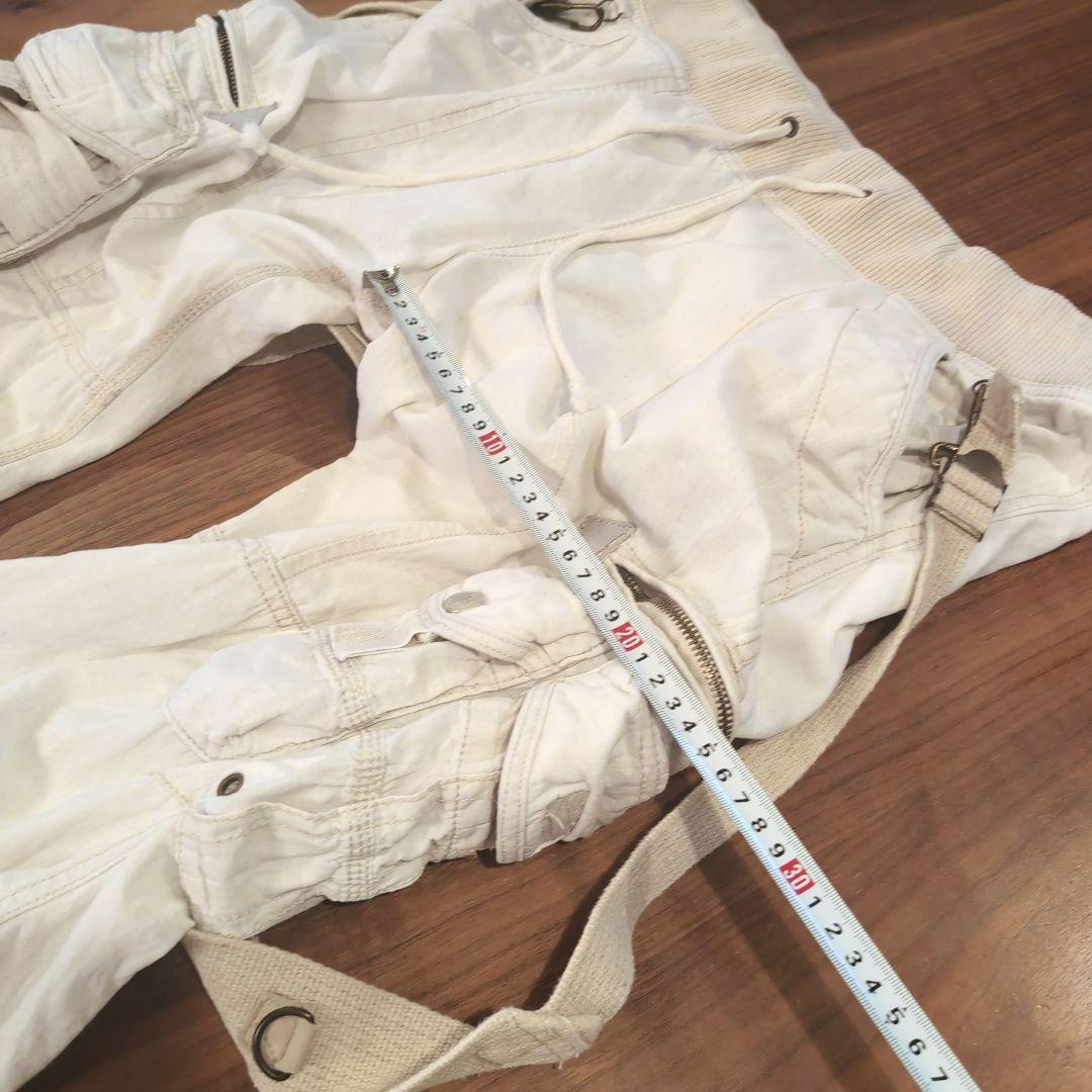 【archive】00's y2k goa カーゴパラシュートパンツ グランジ