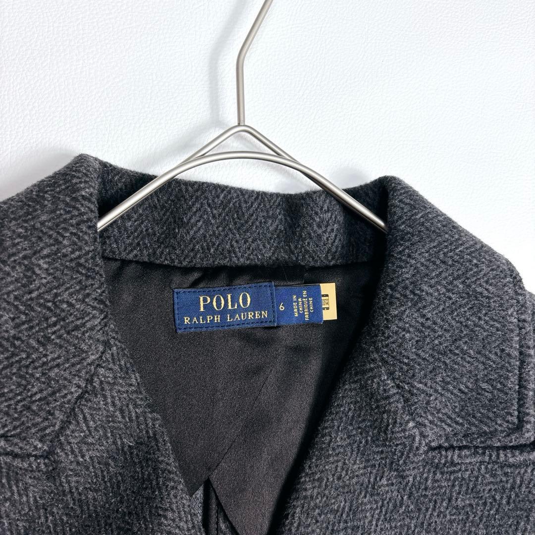 【2022年】未使用級✨ポロラルフローレン ヘリンボーン ダブルチェスターコート
