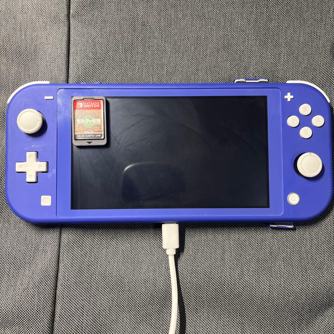 Nintendo Switch Lite 青 メモリーカード付き