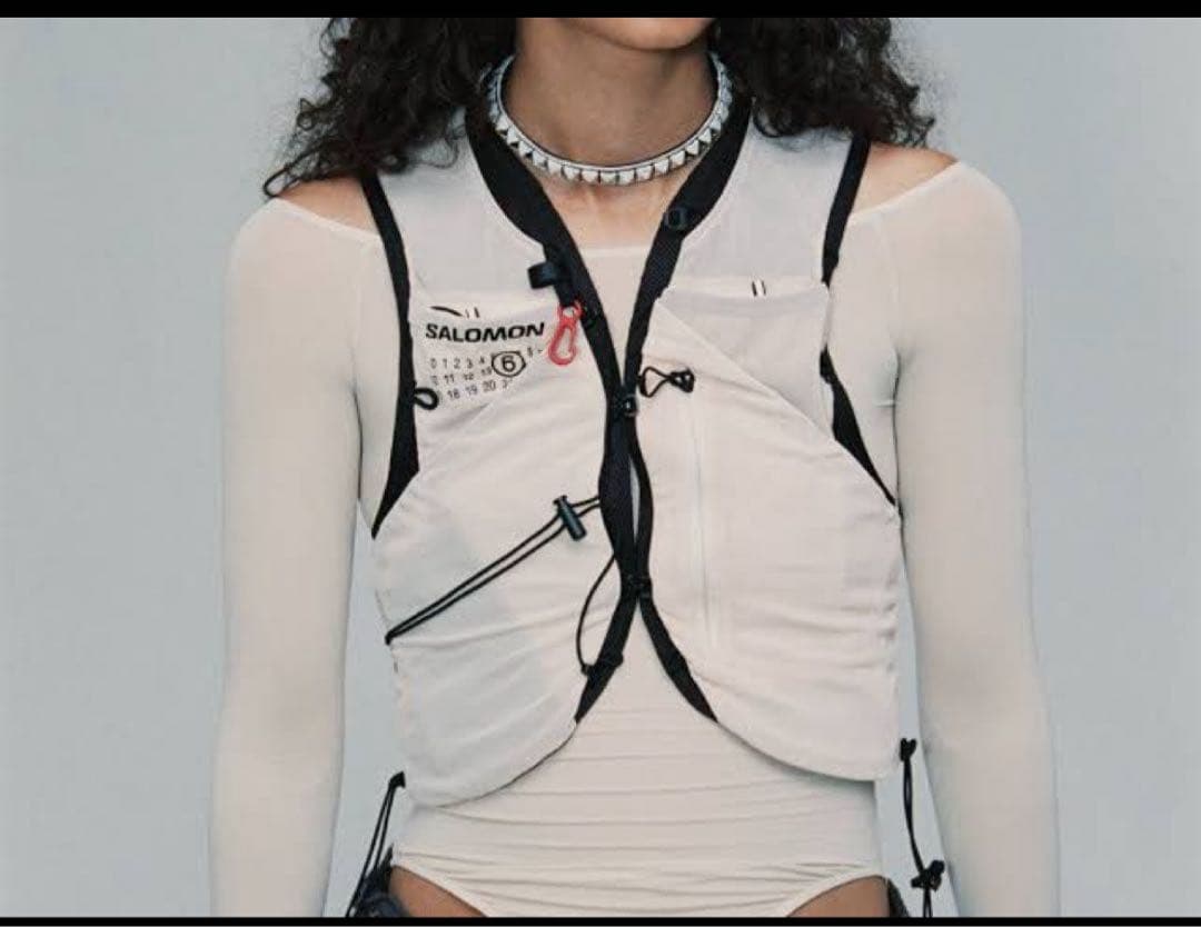 mm6×Salomonサロモン トレイルランニング ベスト ジレ サイズS