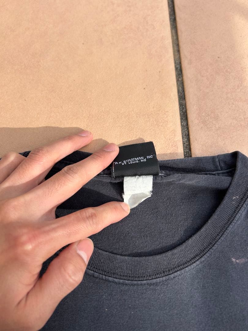 Harley Davidson ロンT 袖フレイム ファイヤーパターン フェード