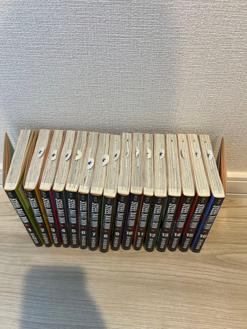 ジョジョの奇妙な冒険 7部まで66冊　箱付き