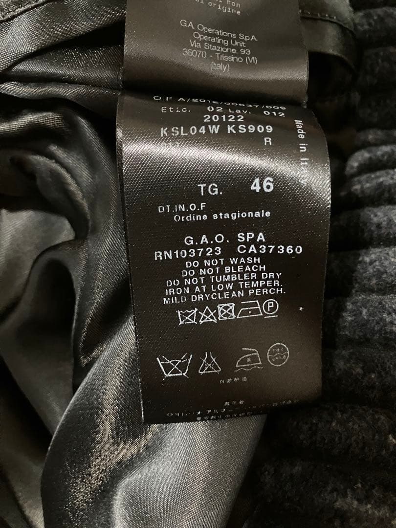 GIORGIO ARMANI 最高級コート