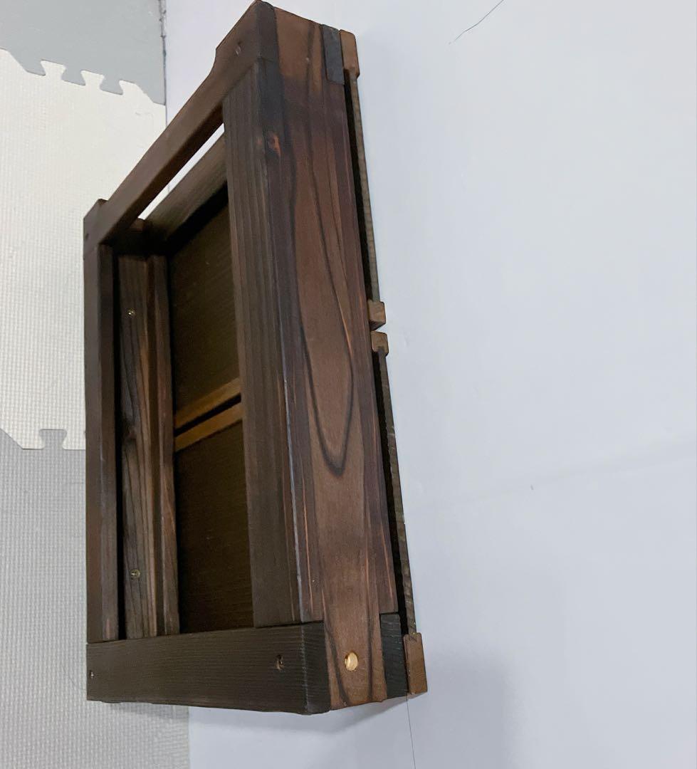 木製　紙芝居舞台　枠　フレーム　開閉式