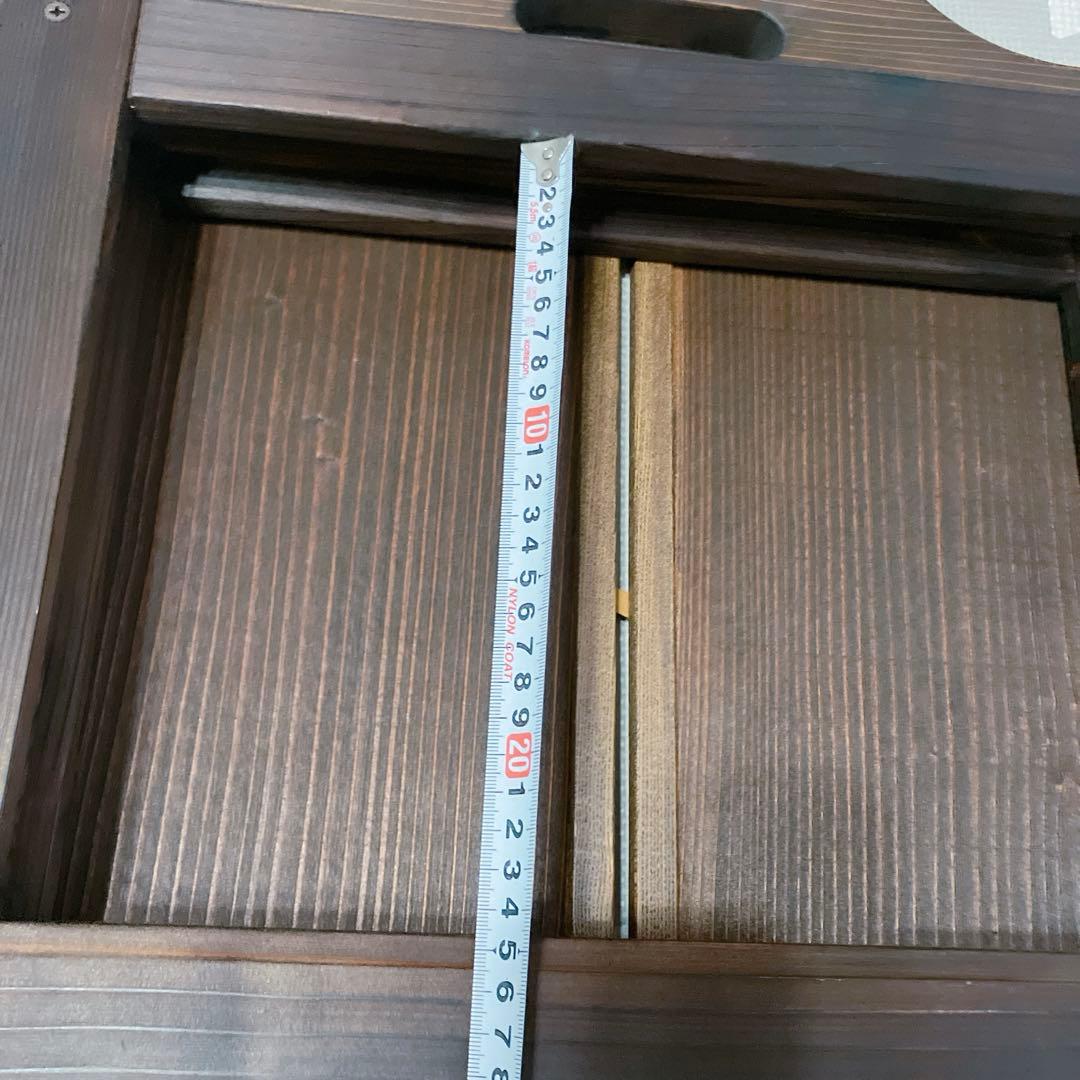 木製　紙芝居舞台　枠　フレーム　開閉式