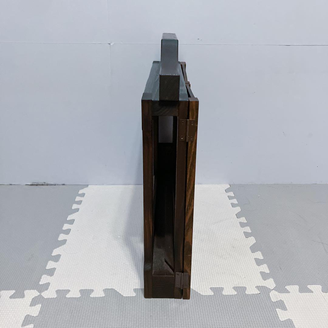 木製　紙芝居舞台　枠　フレーム　開閉式